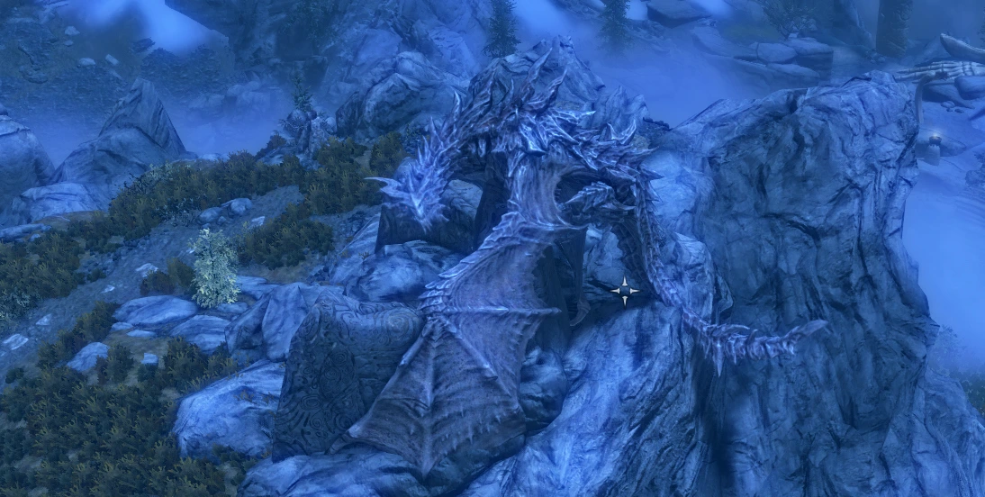 Alduin sits on his world-wall